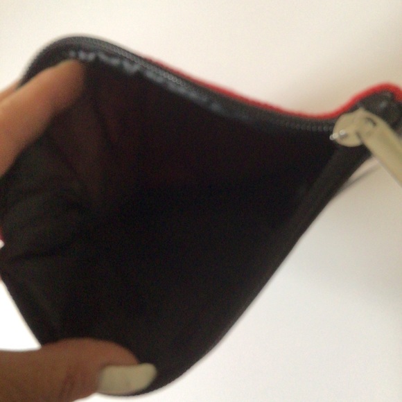 SEPHORA BLACK AND WHITE STRIPED COSMETIC MAKEUP BAG - Picture 4 of 5